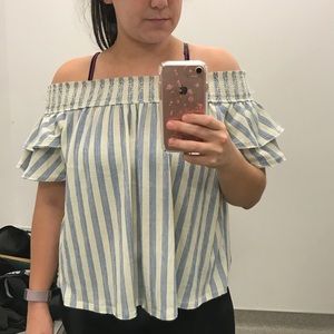 American Rag off Shoulder top
